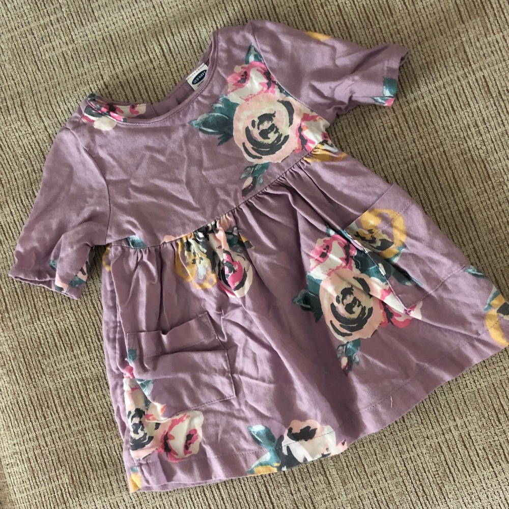 Old Navy floral baby girl dress